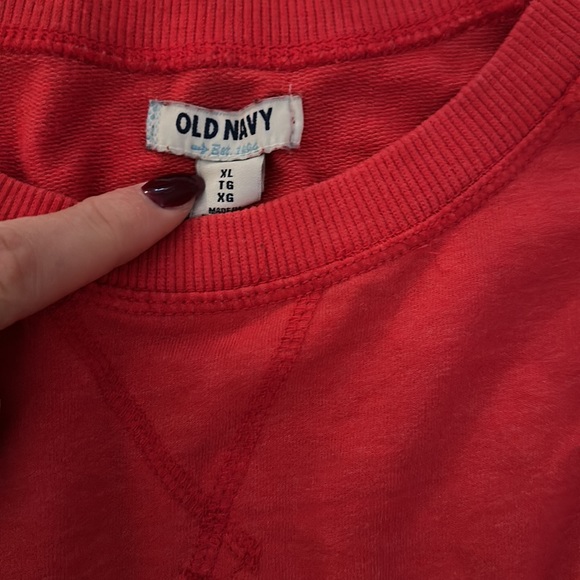 women’s red crewneck - Picture 2 of 2